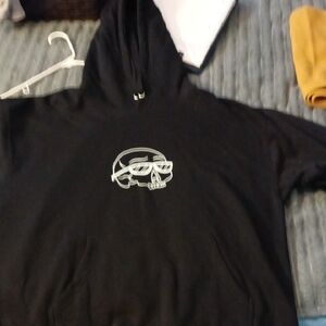 Brand New Black Skull Graphic Hoodie From Freakshow Appeal Classic Throwbacks